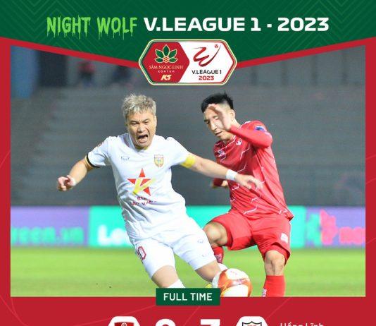 CLB Hải Phòng 2-3 Hồng Lĩnh Hà Tĩnh