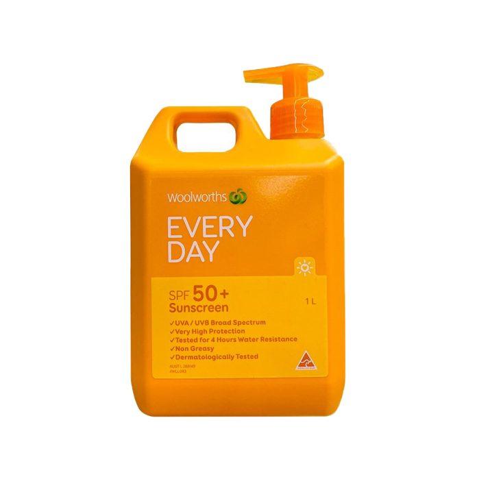 Woolworths Everyday Sunscreen SPF 50+