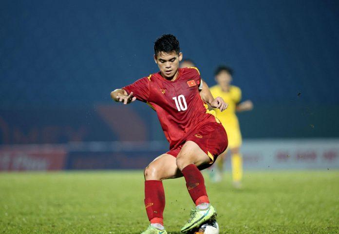 Khuất Văn Khang và Nguyễn Quốc Việt ghi bàn cho U20 Việt Nam (Ảnh: Internet)