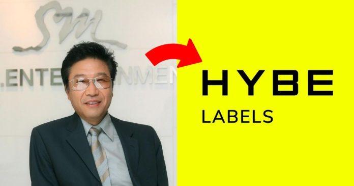 Lee Soo Man không còn lựa chọn nào khác ngoài việc bán cổ phần của mình cho HYBE. (Ảnh: Internet)