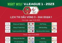 Lịch thi đấu vòng 3 V-League 2023: Tâm điểm tại Thiên Trường