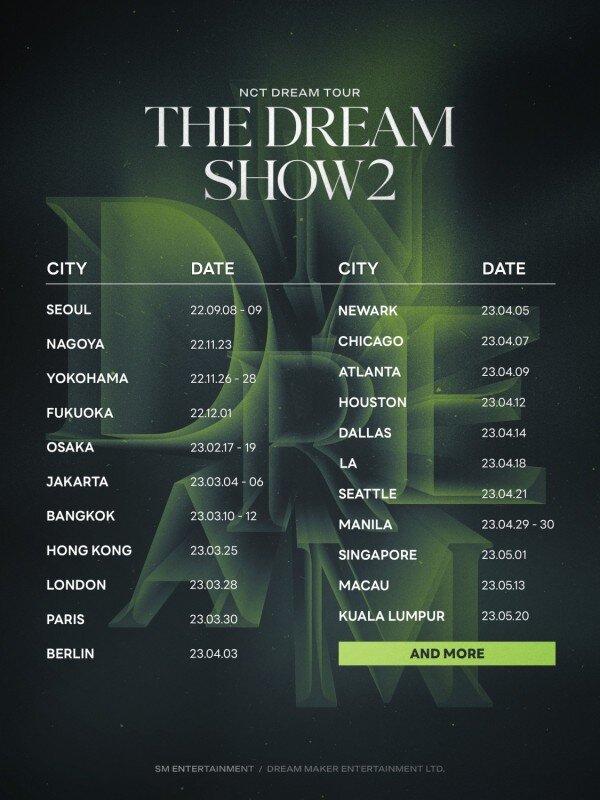 Vừa mới công bố lịch trình, World Tour của NCT Dream đã nhận về nhiều