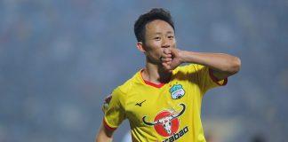 Châu Ngọc Quang đã thi đấu tỏa sáng có cho mình 2 bàn thắng.