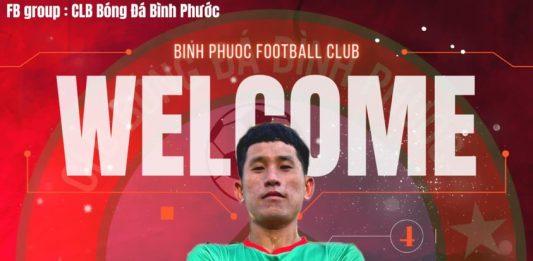 Người cũ của Hoàng Anh Gia Lai chính thức khoác áo CLB Bình Phước Người cũ HAGL chính thức khoác áo CLB Bình Phước