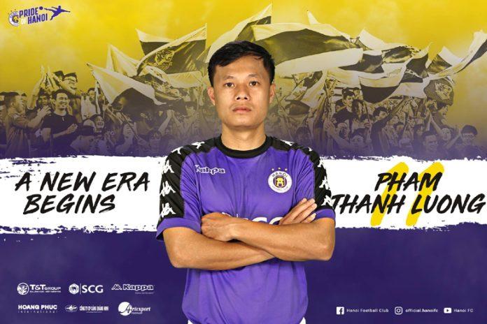 CLB bóng đá Hà Nội thông báo tiền vệ Phạm Thành Lương sẽ tiếp tục cống hiến đến hết năm 2023 (Ảnh: Internet)