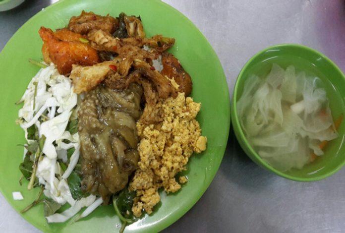 Cơm chay Liên Hoa (Ảnh: Internet)