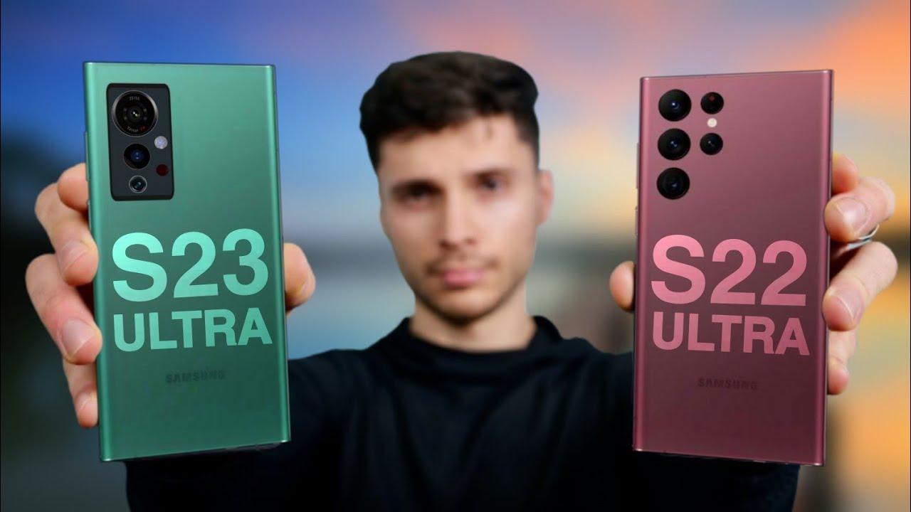 S22 Ultra và S23 Ultra (Ảnh: Internet)