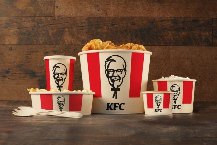 Thương hiệu gà rán KFC chọn màu đỏ cho logo của mình (Ảnh: Internet)