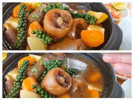 Đuôi bò hầm tiêu xanh – Món ngon mỗi ngày cho gia đình bạn. Đuôi bò hầm tiêu xanh siêu ngon và hấp dẫn. (Nguồn: Nhamtranfv)