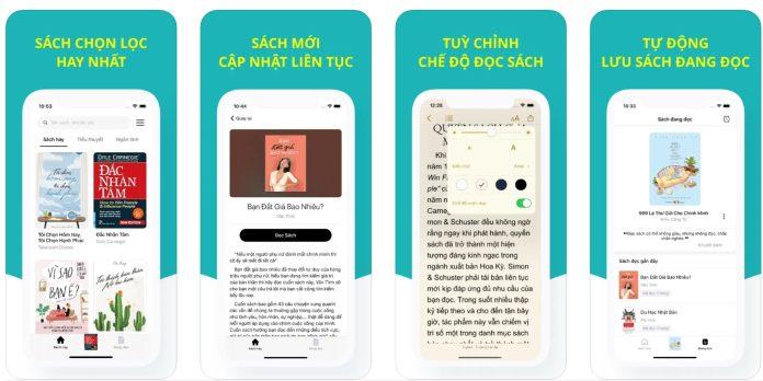 Ứng dụng đọc sách miễn phí Sách hay nên đọc trong đời (Ảnh: Internet)