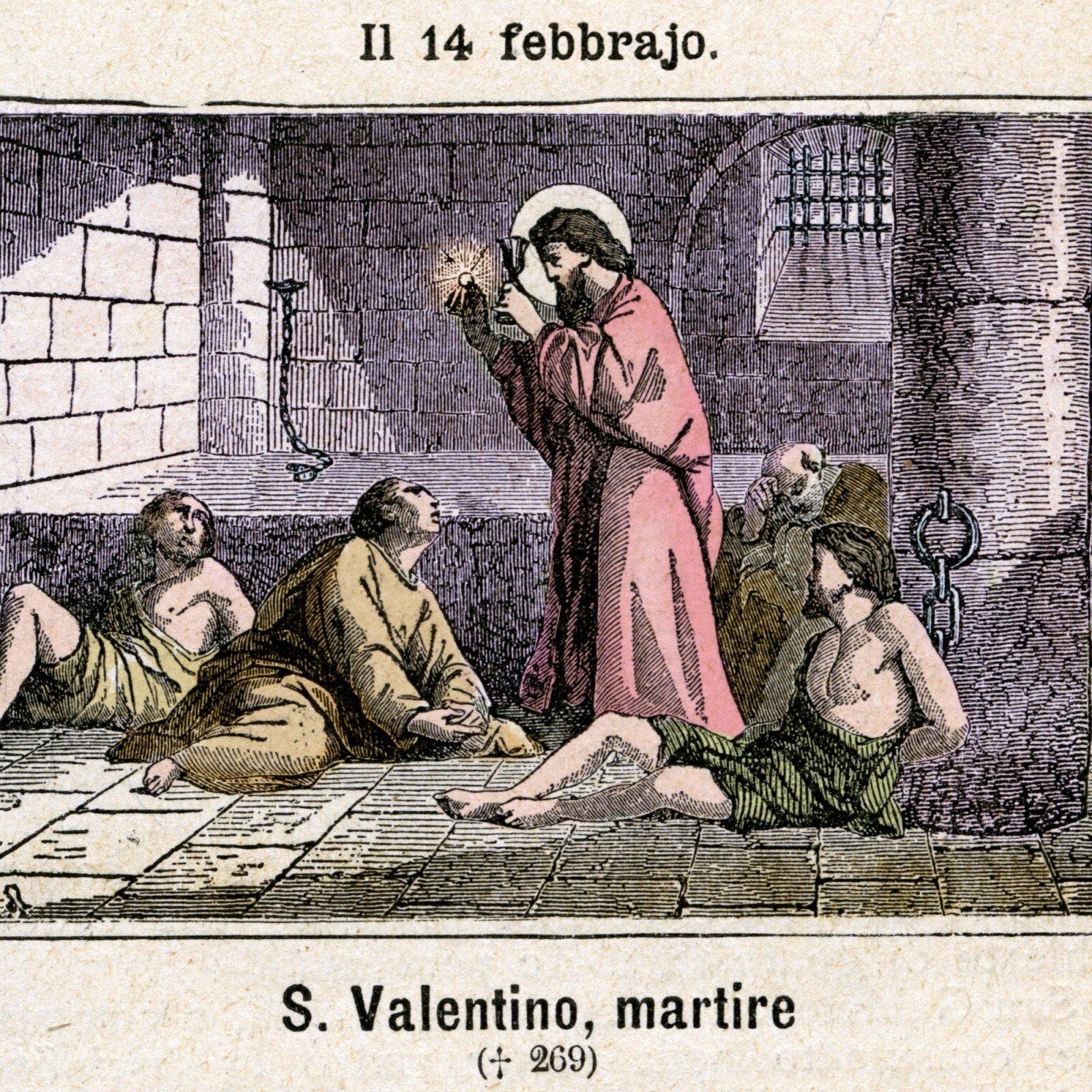 Thánh Valentine đại diện cho ngày lễ tình nhân. (Ảnh: Internet)