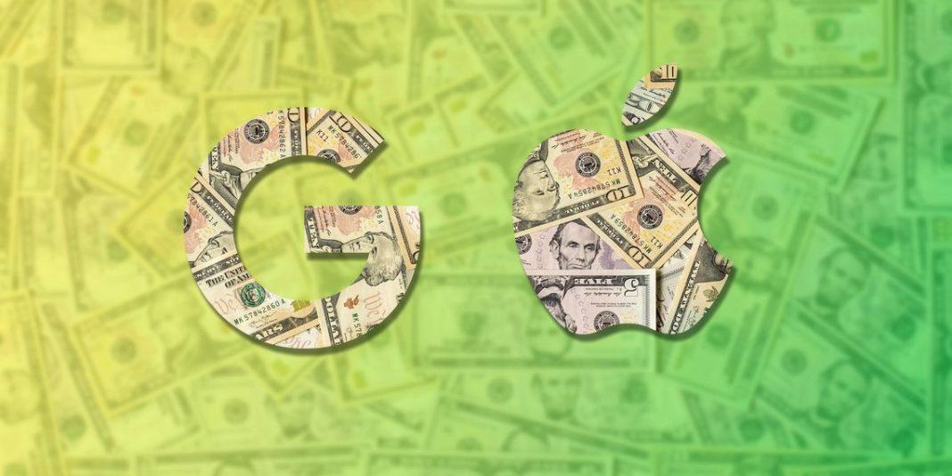 Google phải trả số tiền rất lớn cho Apple để duy trì vị thế (Ảnh: Internet)