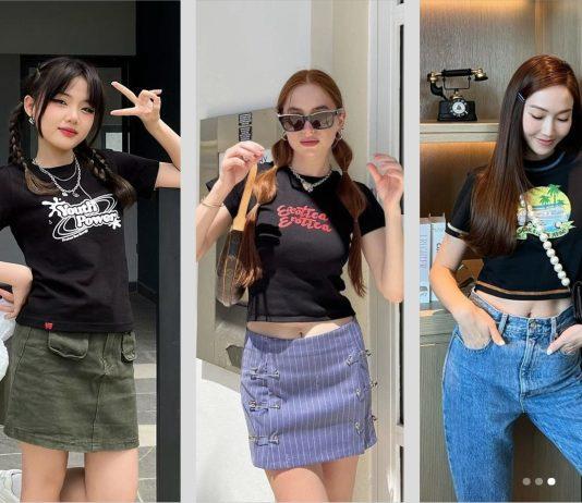 Baby Tee – Chiếc áo “em bé” bất ngờ hot trở lại đầu năm 2023 Baby tee - Chiếc áo em bé hot đầu năm 2023 (Nguồn: Internet)