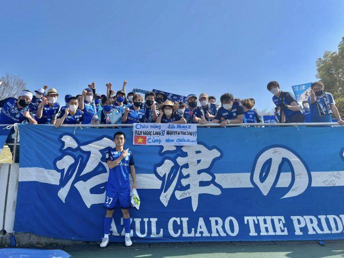 Ngọc Long được tạo điều kiện sang Nhật Bản thi đấu cho Azul Claro Numazu ở J.League 3 với bản hợp đồng cho mượn (Ảnh: Internet)