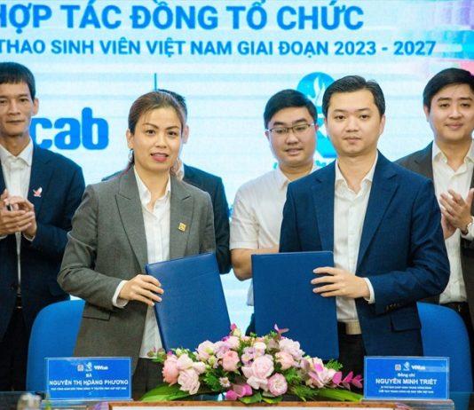 Sáng 17.3, tại Hà Nội, Ban Thanh niên Trường học Trung ương Đoàn - Thường trực Trung ương Hội Sinh viên Việt Nam và Truyền hình Cáp Việt Nam (VTVcab) chính thức ký hợp tác về việc đồng tổ chức Giải thể thao Sinh viên Việt Nam (VUG) giai đoạn 2023 – 2027.