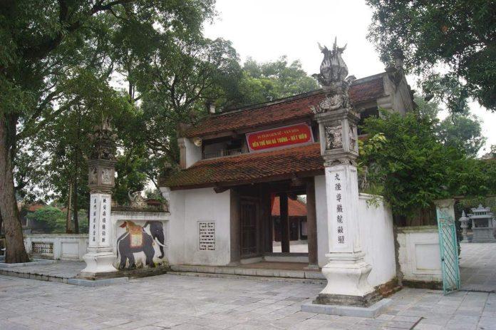Đền Hát Môn ở Hà Tây, Hà Nội ngày nay (Ảnh: Internet)