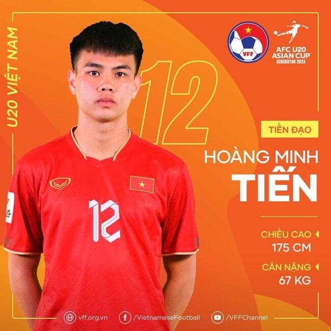 Hoàng Minh Tiến được đôn lên đội 1 HAGL (Ảnh: Internet)