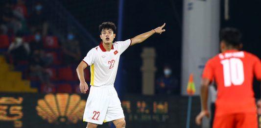 Lương Duy Cương mang băng đội trưởng U23 Việt Nam Lương Duy Cương mang băng đội trưởng U23 Việt Nam