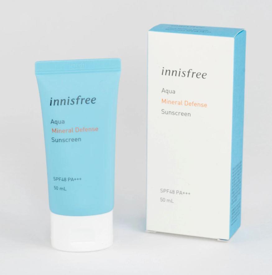 Dòng kem chống nắng mới này của Innisfree thích hợp với làn da thường, thiên dầu và ít khuyết điểm. (Nguồn: Internet).