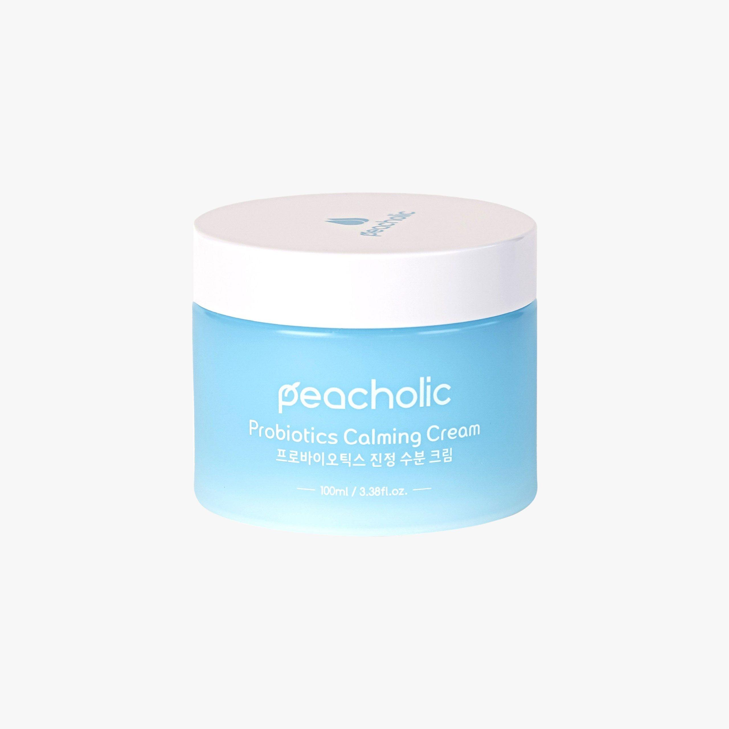 Kem dưỡng ẩm ngải cứu Peacholic Probiotics Calming Cream phù hợp với mọi loại da. Nguồn: Internet