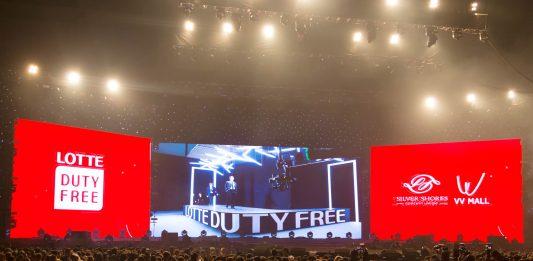 Concert của Lotte duty free (nguồn: internet)