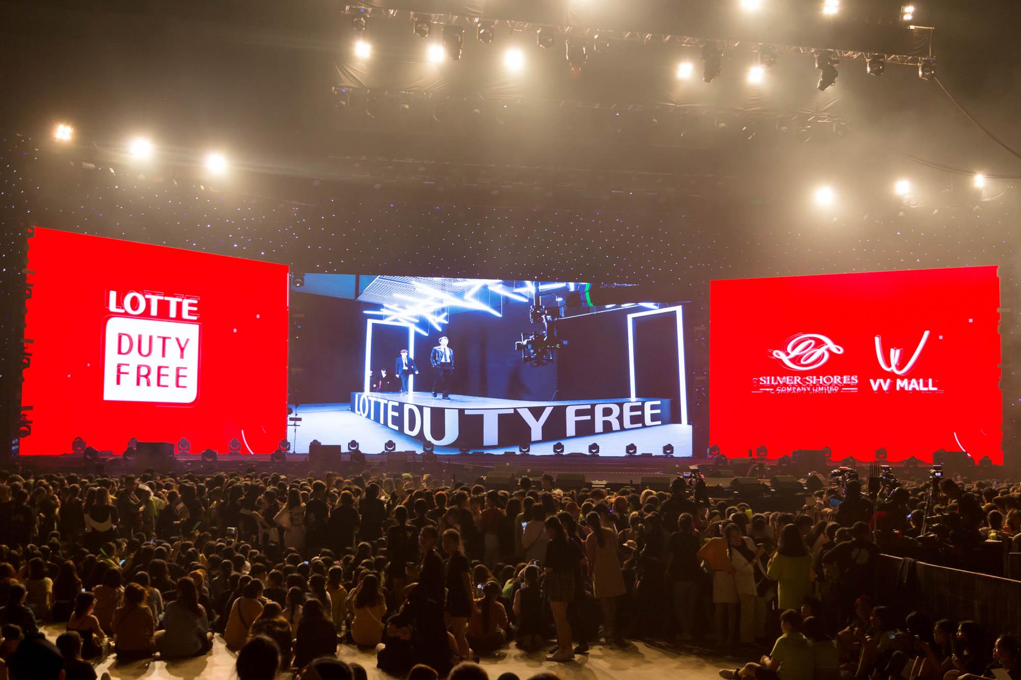Concert của Lotte duty free (nguồn: internet)