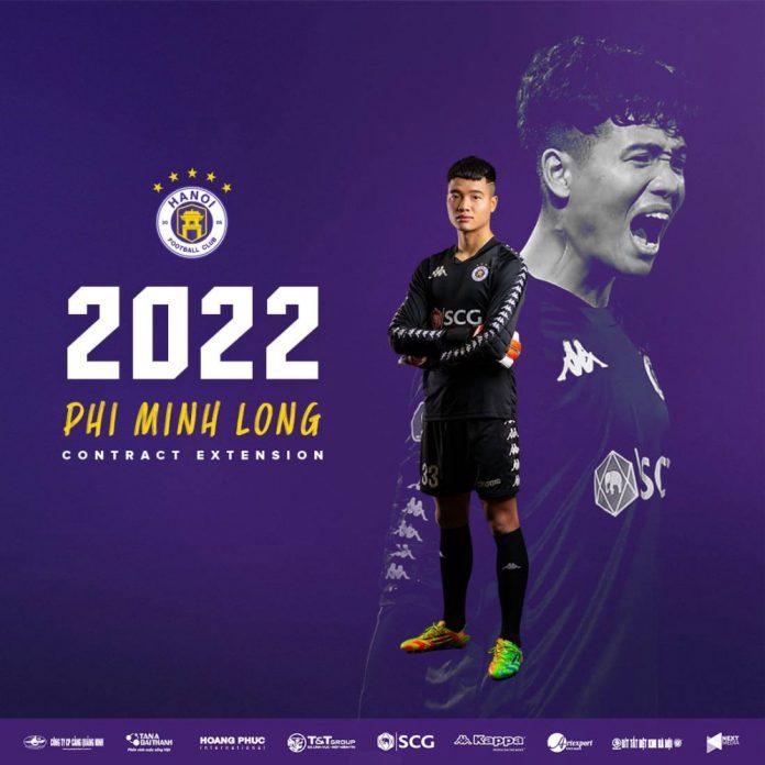 Mùa giải 2023, Phí Minh Long chuyển đến khoác áo CLB PVF - CAHN đang thi đấu ở Giải hạng nhất Quốc gia. (Ảnh: Internet)