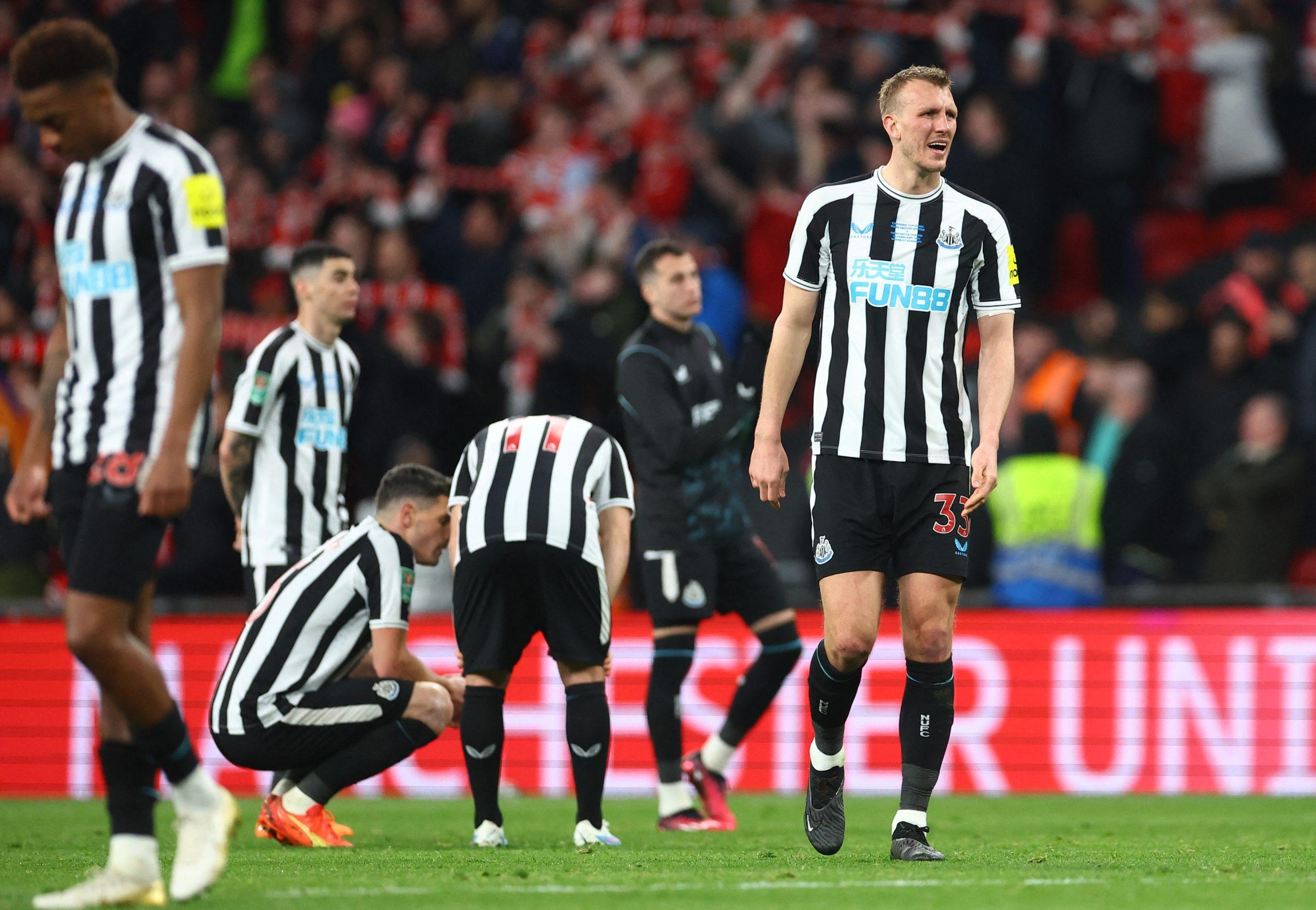 Newcastle đang trải qua chuỗi trận đáng thất vọng ở Premier League sau một thời gian thăng hoa (Ảnh: Internet)