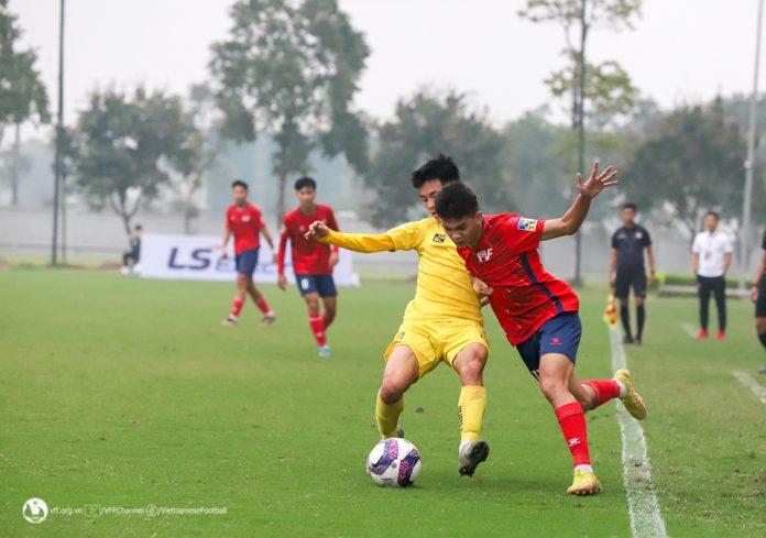 U17 Hà Nội 1-1 U17 PVF (Ảnh: Internet)