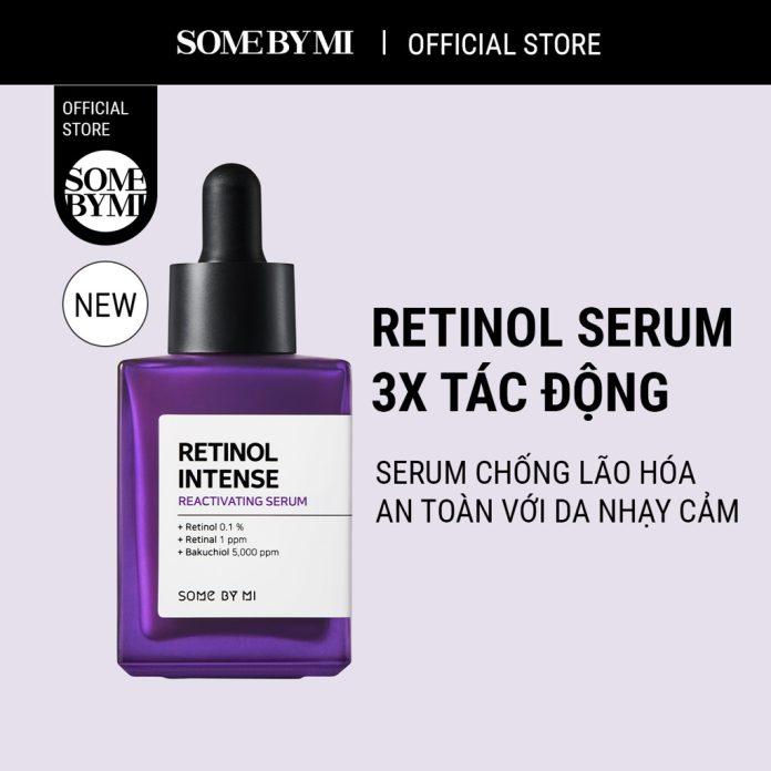 Retinol Serum - sản phẩm đánh dấu bước cải tiến của Some By Mi từ năm 2023.