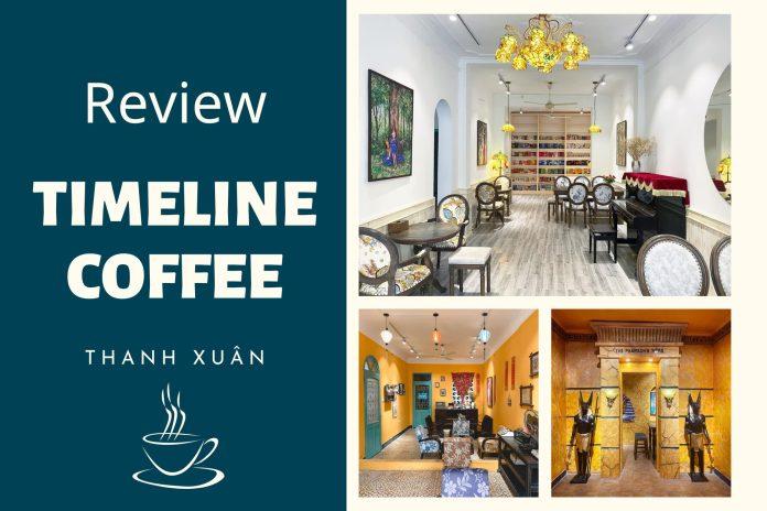 Một trong những góc xinh xắn của Timeline Coffee Thanh Xuân