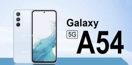 Điện thoại Samsung Galaxy A54 với thiết kế mới (Ảnh: Internet)
