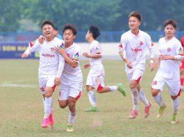 U17 Viettel là đội bóng thứ 2 giành vé đi tiếp chỉ sau 2 lượt trận đầu tiên.