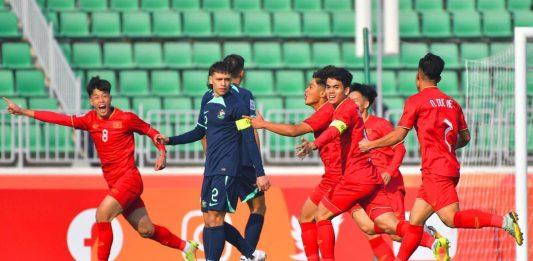 U20 Việt Nam có chiến thắng đầu tiên ở VCK U23 châu Á 2023