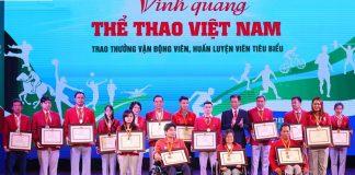 Vinh danh 23 VĐV, HLV tiêu biểu của thể thao Việt Nam