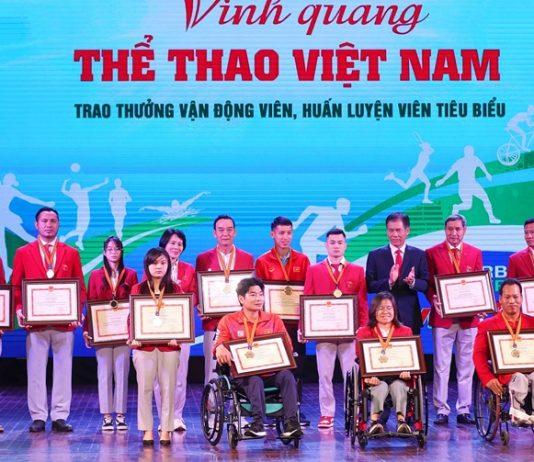 Vinh danh 23 VĐV, HLV tiêu biểu của thể thao Việt Nam