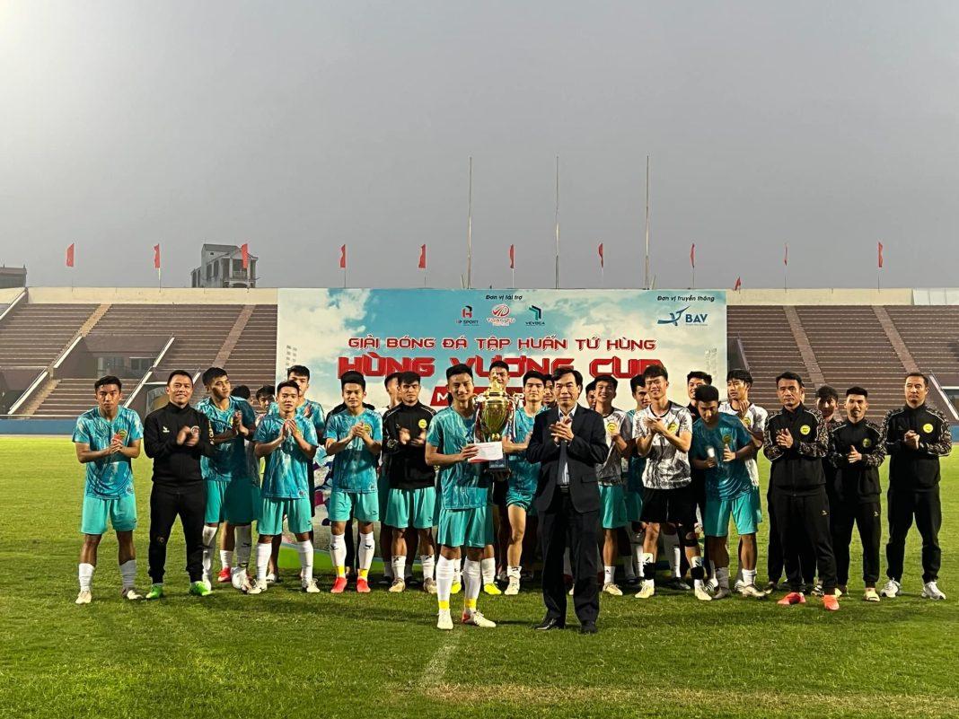 Hòa Bình FC vô địch giải giao hữu Hùng Vương Cúp 2023