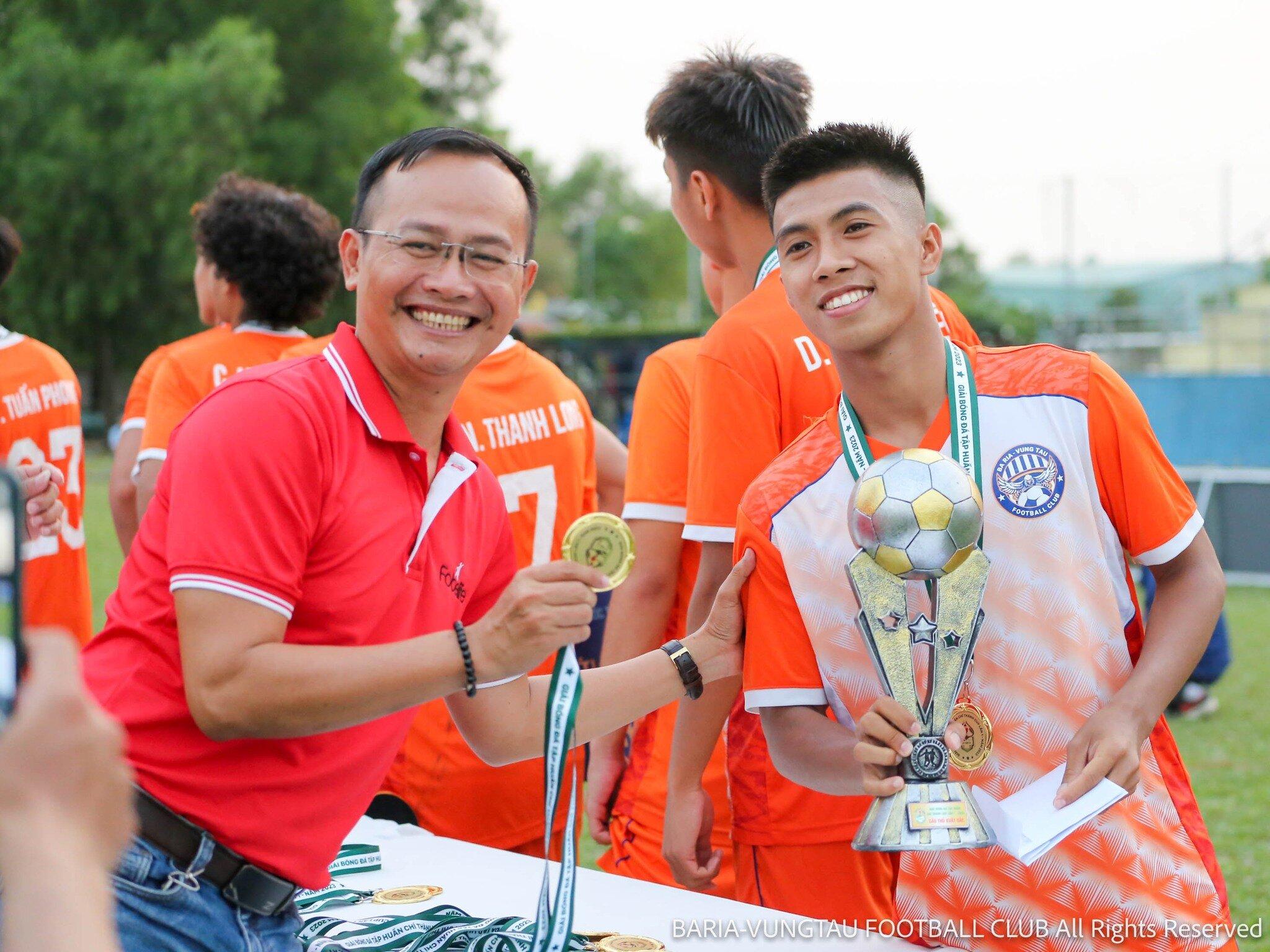 CLB Bà Rịa Vũng Tàu đăng quang Chí Thành Cup 2023 với phần thưởng 100 triệu đồng (Ảnh: Internet)
