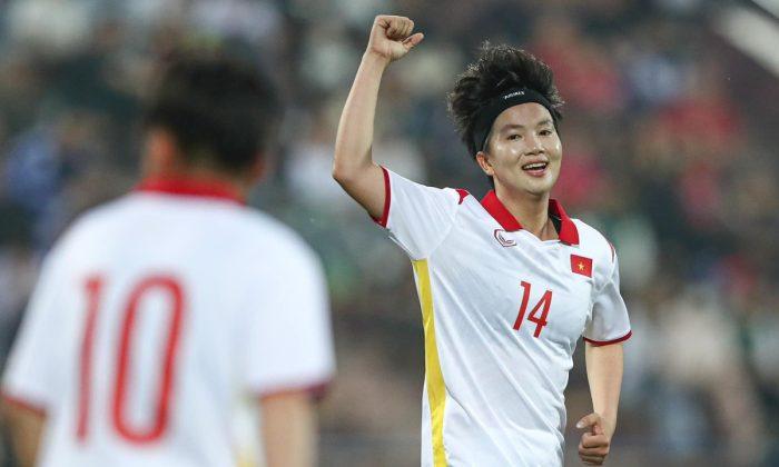 ĐT U20 nữ Việt Nam huỷ diệt Singapore 11-0 (Ảnh: Internet)
