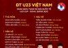 Chốt danh sách 23 cầu thủ tham dự giải bóng đá quốc tế U23 Doha Cup