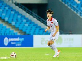 Trung vệ U22 Việt Nam không ngại cầu thủ nào của U22 Thái Lan