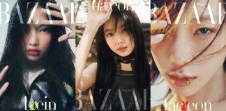 3 nữ thần tượng lên bìa tạp chí Harper s Bazaar (nguồn: internet)