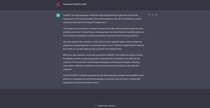 Cơ chế hoạt động của ChatGPT (Ảnh: Internet)