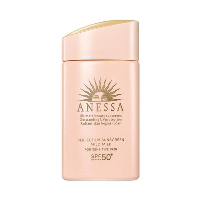 Sữa chống nắng dịu nhẹ cho da nhạy cảm Anessa Perfect UV Sunscreen Mild Milk