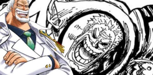 One Piece chương mới tiết lộ Monkey D Garp - Ông nội của Luffy, là một trong những người mạnh mẽ nhất trong thế giới hải tặc (Internet)