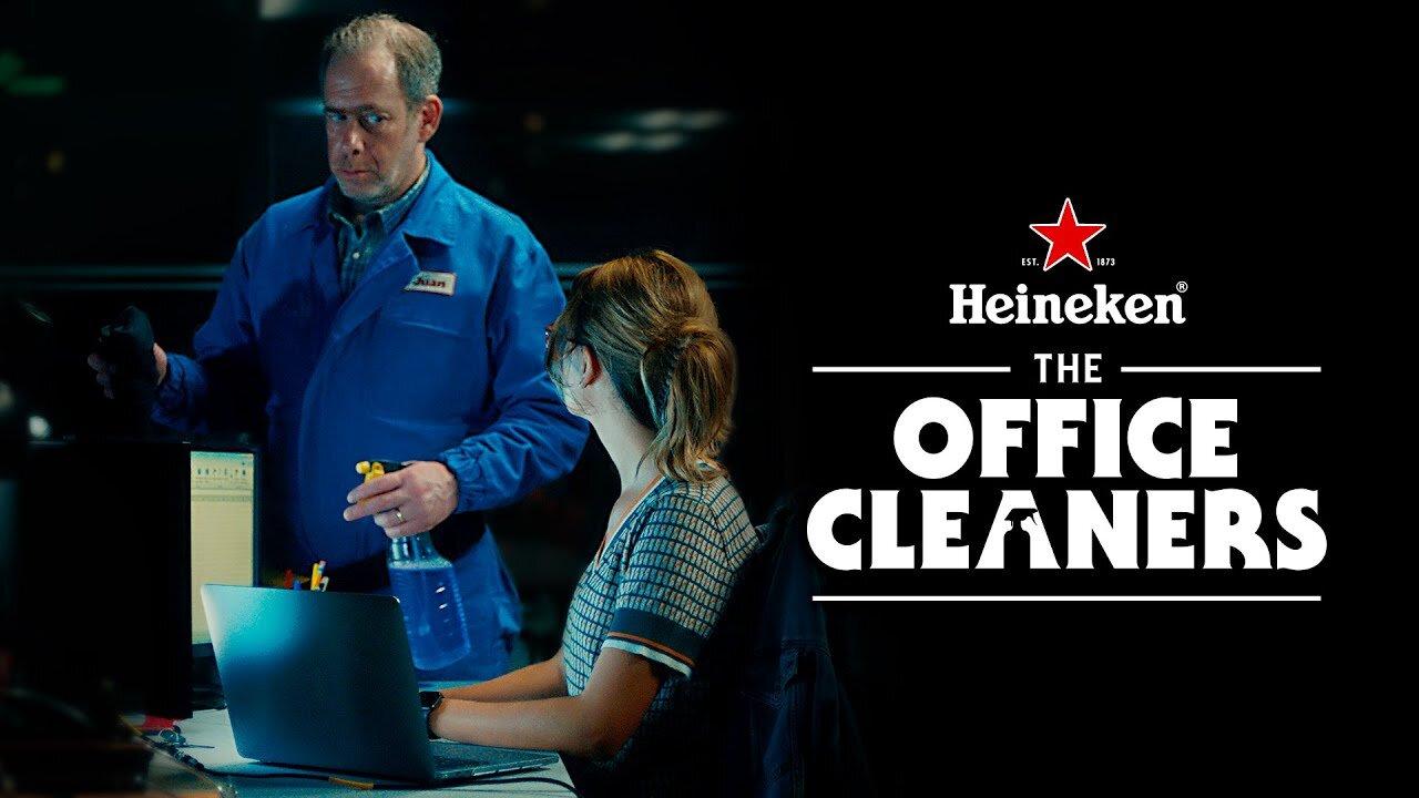 Heineken đã cùng agency Le Pub ra mắt TVC mang tên “The Office Cleaners” vào tháng 12/2022 (Ảnh: Internet)