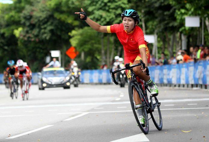 Nguyễn Thị Thật giành HCB cho môn thi xe đạp