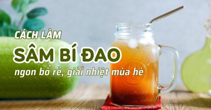 Cách nấu nước bí đao giải nhiệt (Ảnh: Internet)