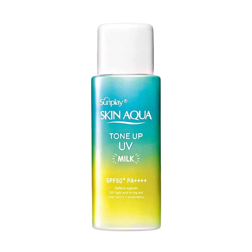 Sunplay Skin Aqua Tone Up UV Milk Mint Green