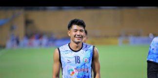 Hà Đức Chinh đã có pha lập công cho đội bóng Bình Định sau hơn 2 năm chưa ghi được bàn thắng nào ở giải bóng đá chuyên nghiệp hàng đầu Việt Nam.